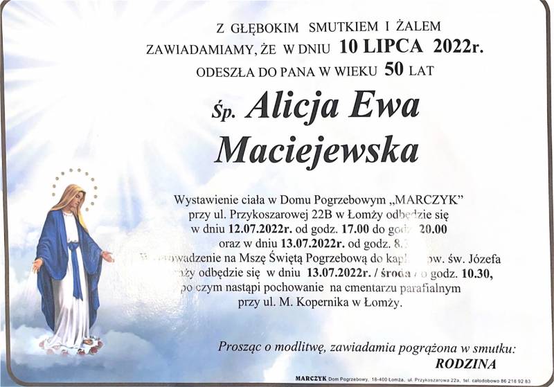 Alicja Ewa Maciejewska