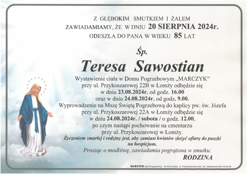 Teresa Sawostian