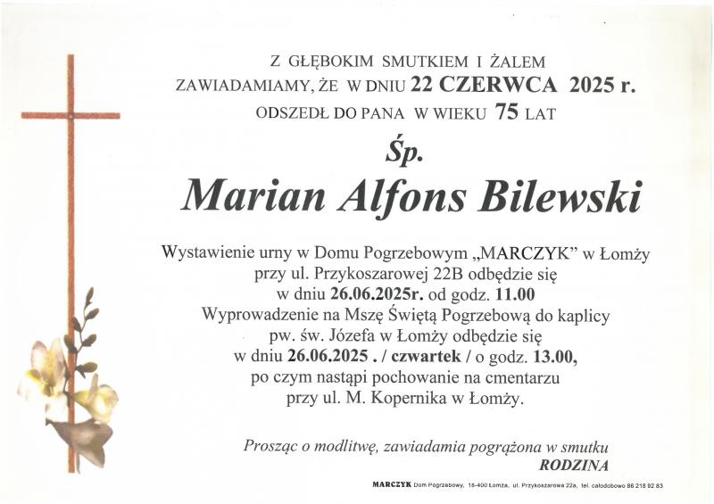 Marian Alfons Bilewski