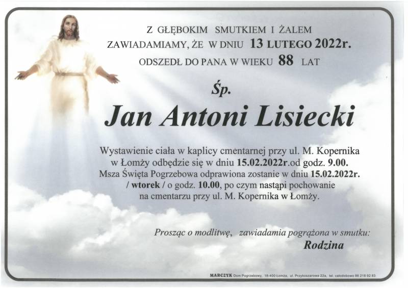 Jan Antoni Lisiecki