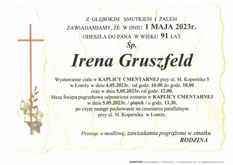 Irena Gruszfeld