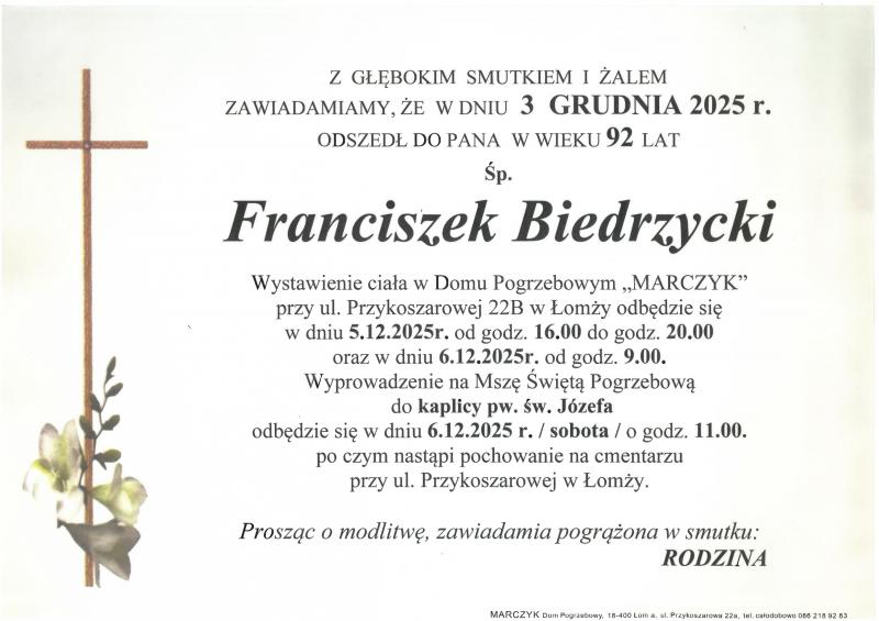 Franciszek Biedrzycki