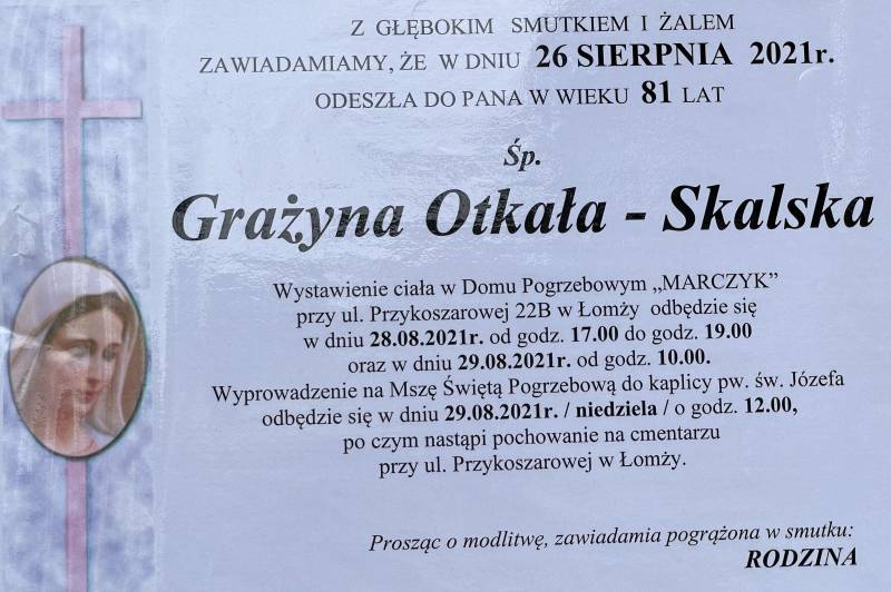 Grażyna  Otkała-Skalska