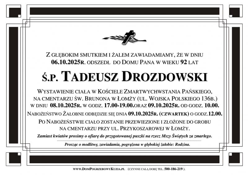 Tadeusz Drozdowski