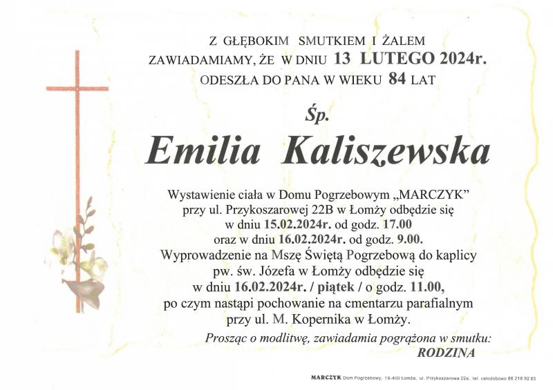Emilia Kaliszewska