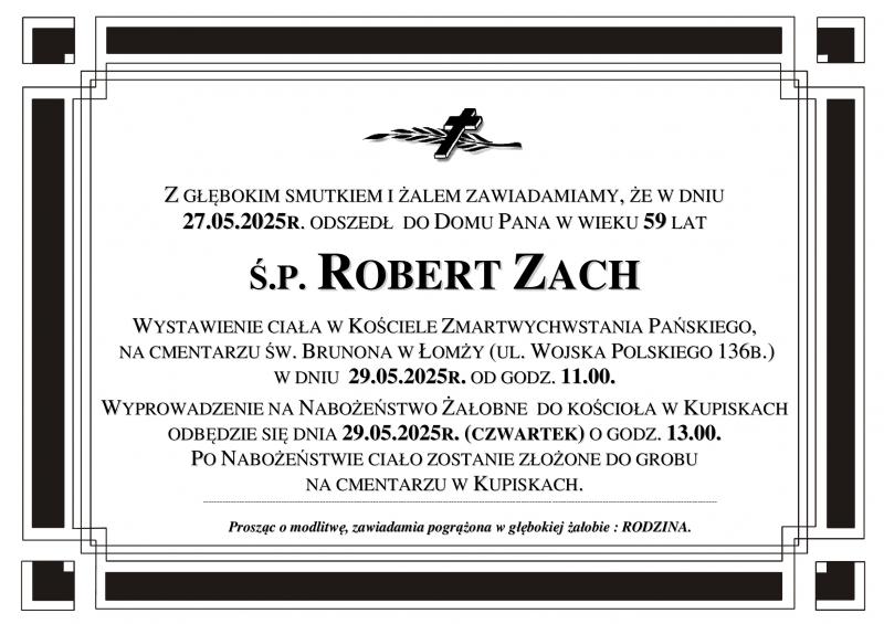 Robert Zach