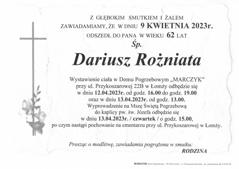 Dariusz Rożniata