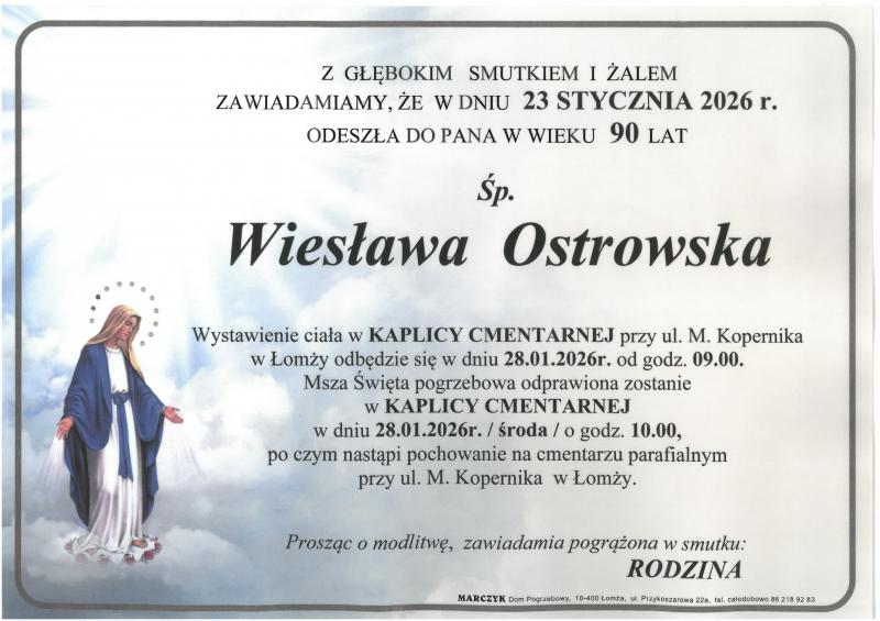 Wiesława Ostrowska