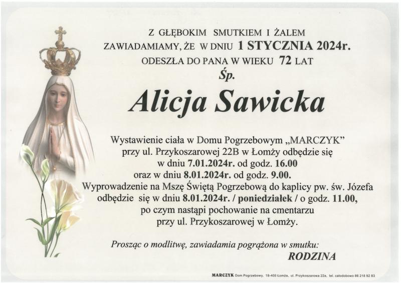 Alicja Sawicka