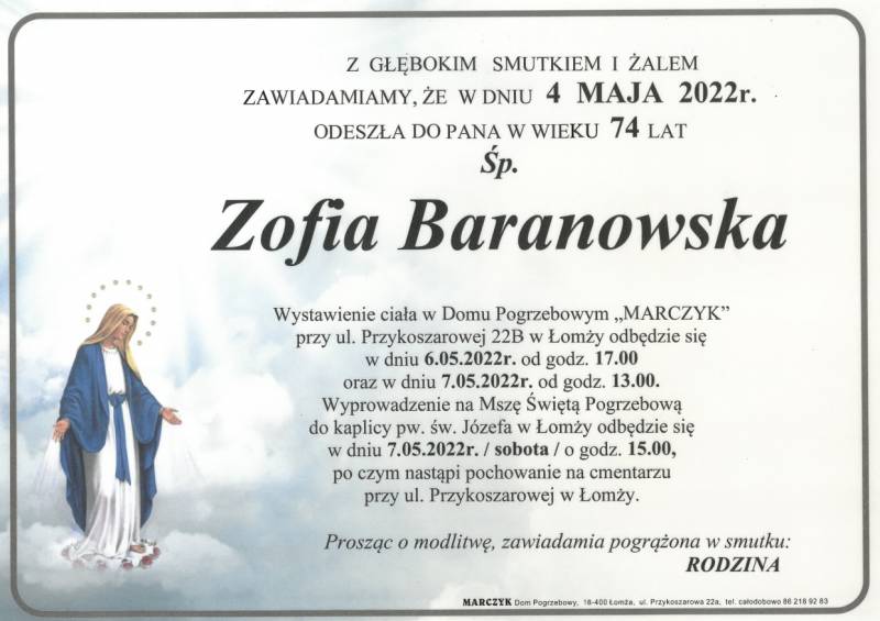 Zofia  Baranowska