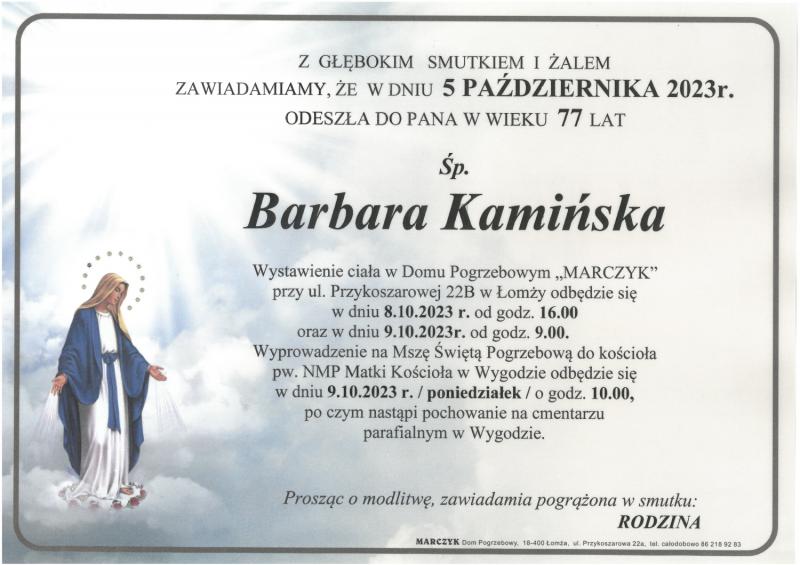 Barbara Kamińska