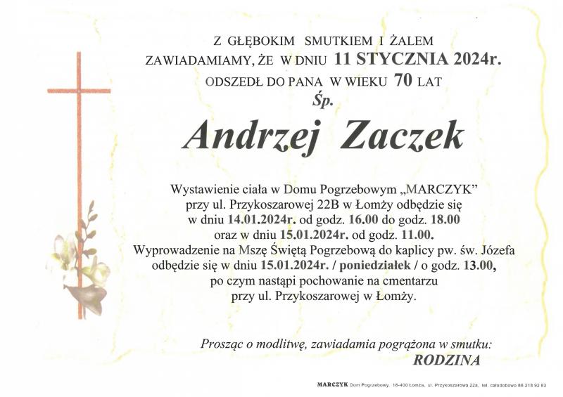 Andrzej Zaczek