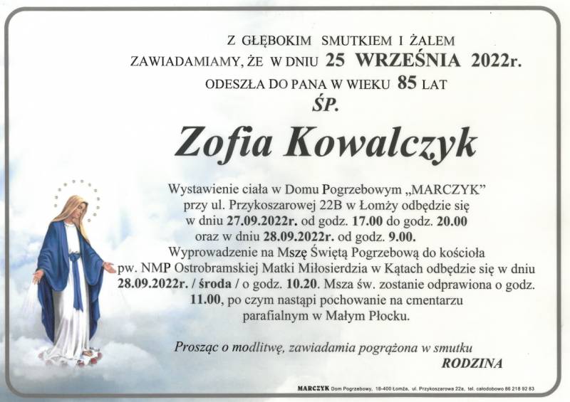 Zofia Kowalczyk