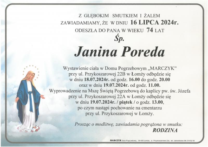 Janina  Poreda