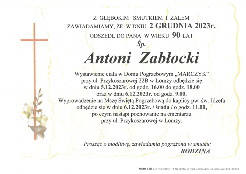 Antoni Zabłocki