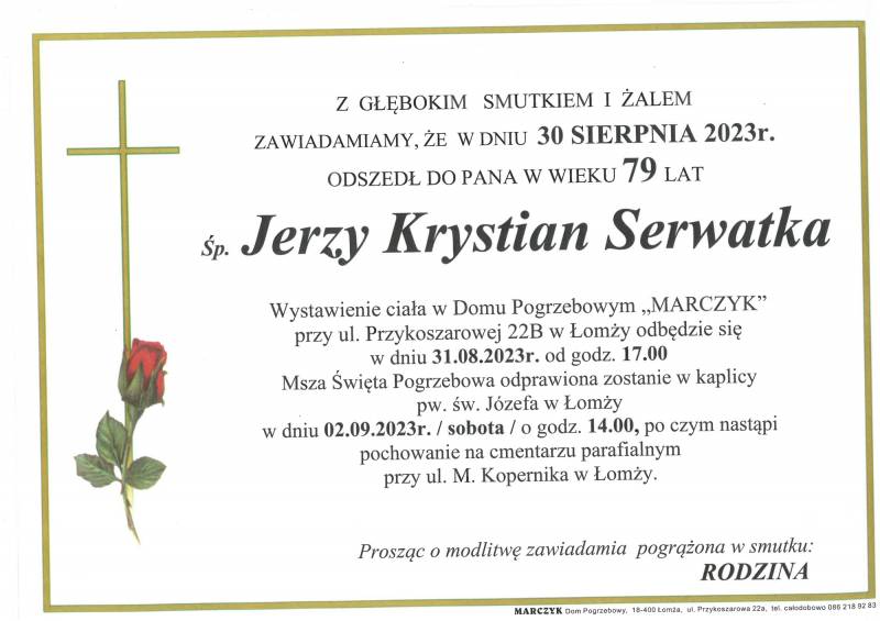 Jerzy Krystian Serwatka