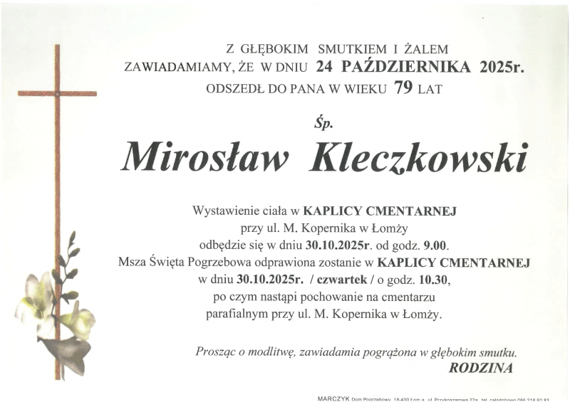 Mirosław Kleczkowski