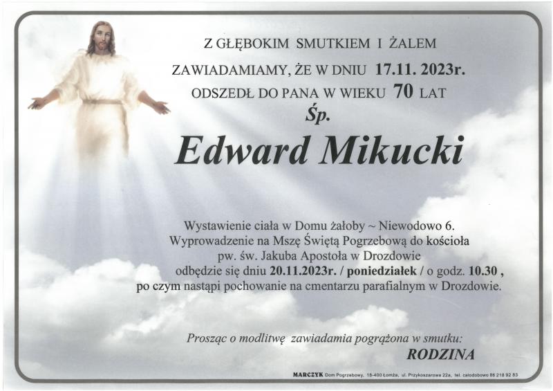 Edward Mikucki
