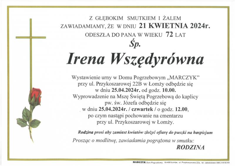Irena Wszędyrówna