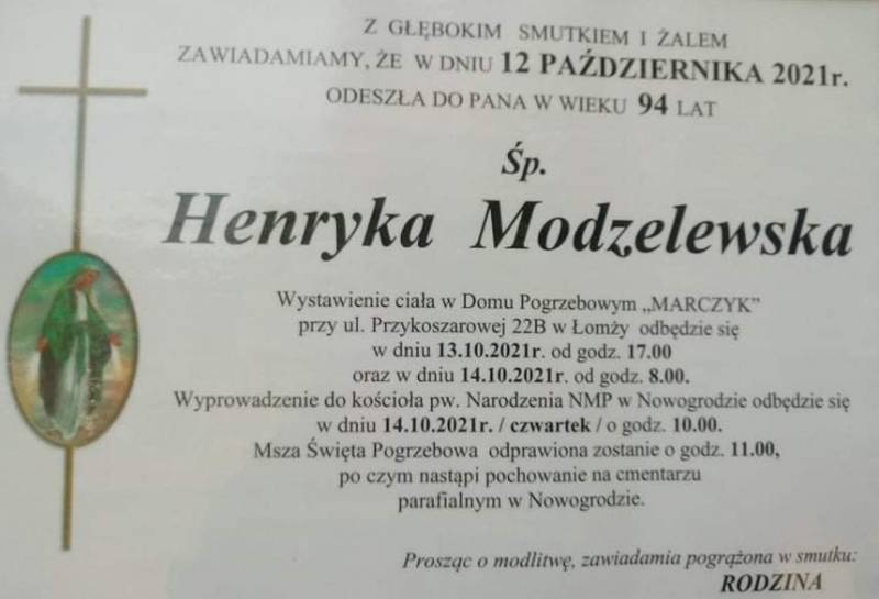 Henryka  Modzelewska