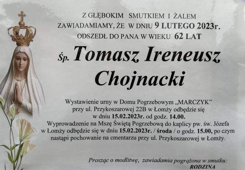 Tomasz Ireneusz Chojnacki