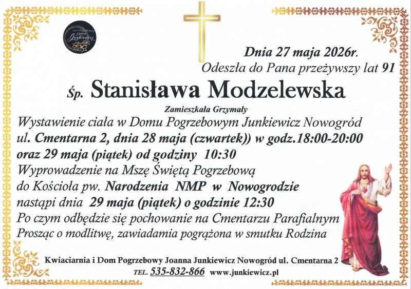 Stanisława  Modzelewska