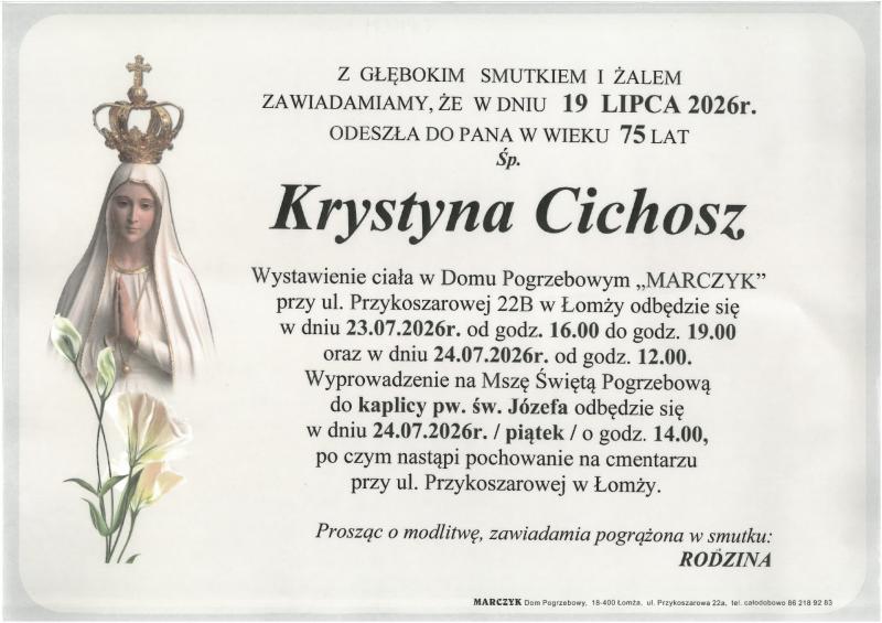Krystyna Cichosz