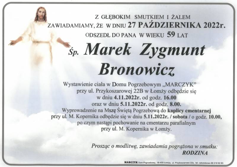 Marek Zygmunt Bronowicz