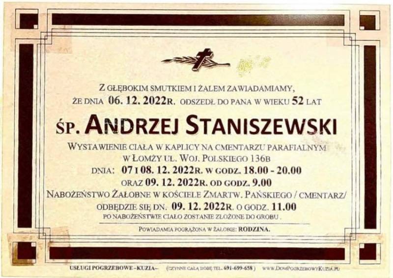 Andrzej  Staniszewski