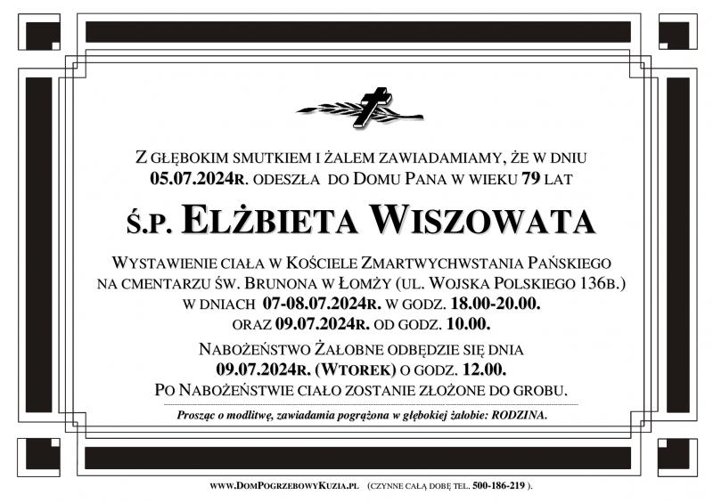 Elżbieta Wiszowata