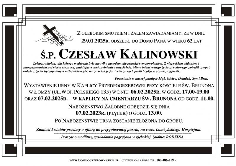 Czesław Kalinowski
