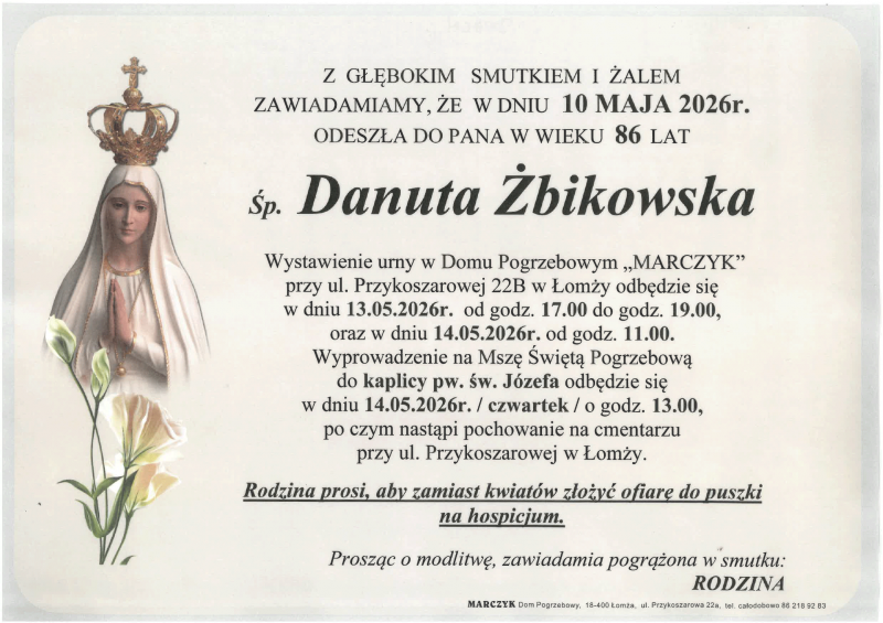 Danuta Żbikowska