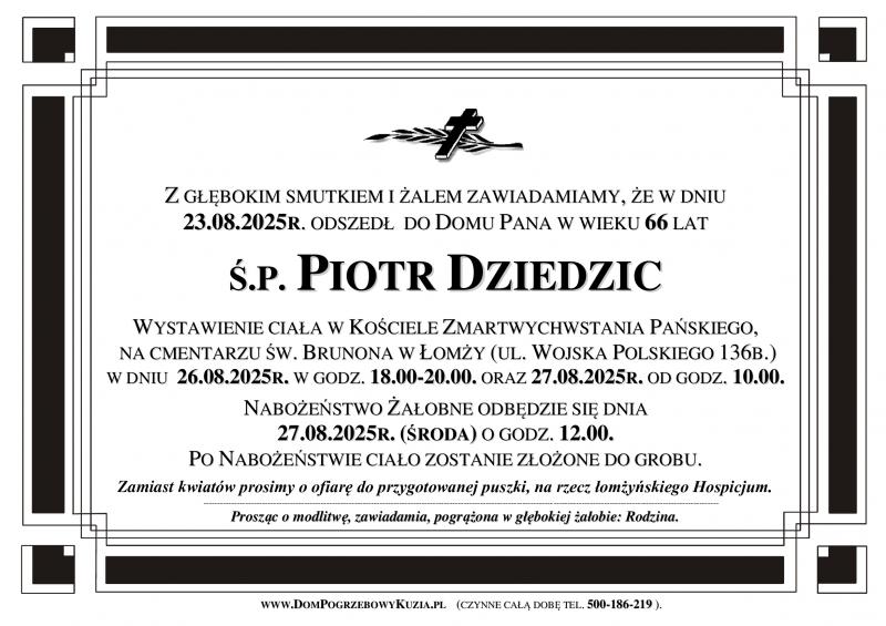 Piotr  Dziedzic
