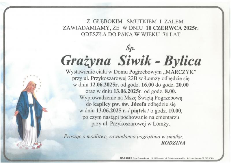 Grażyna Siwik-Bylica