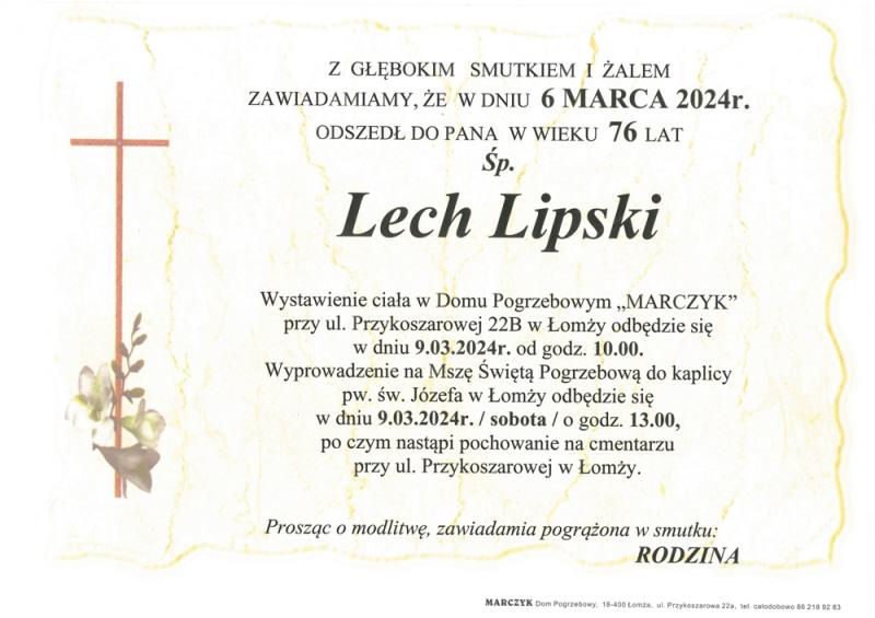 Lech Lipski