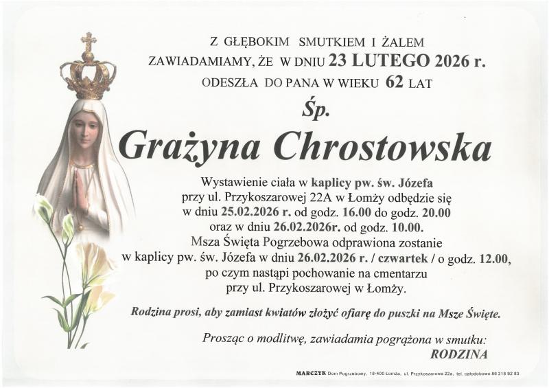 Grażyna Chrostowska
