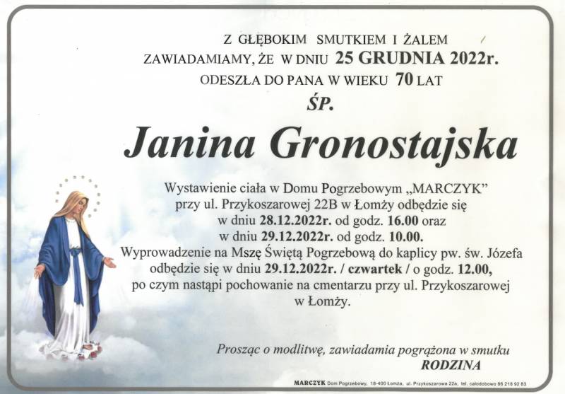 Janina Gronostajska