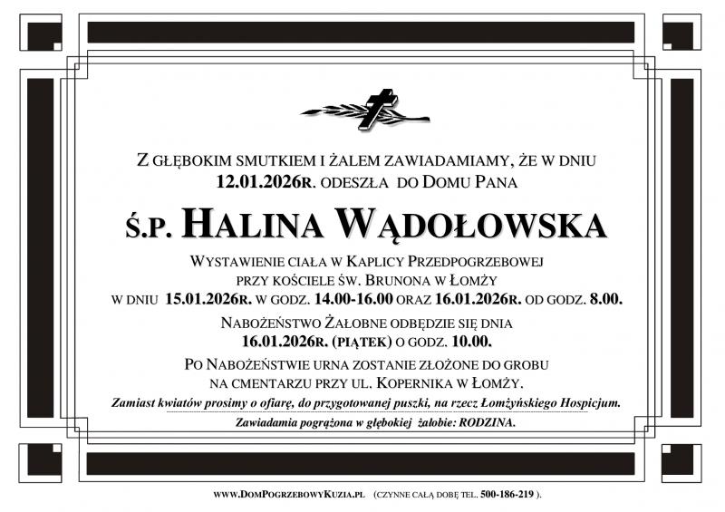 Halina Wądołowska