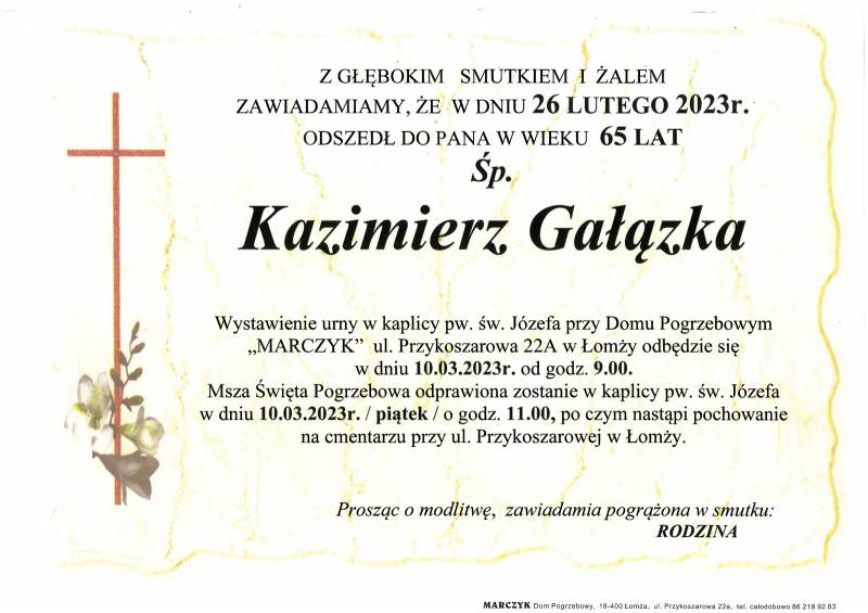 Kazimierz Gałązka