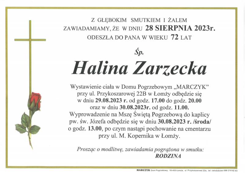 Halina Zarzecka