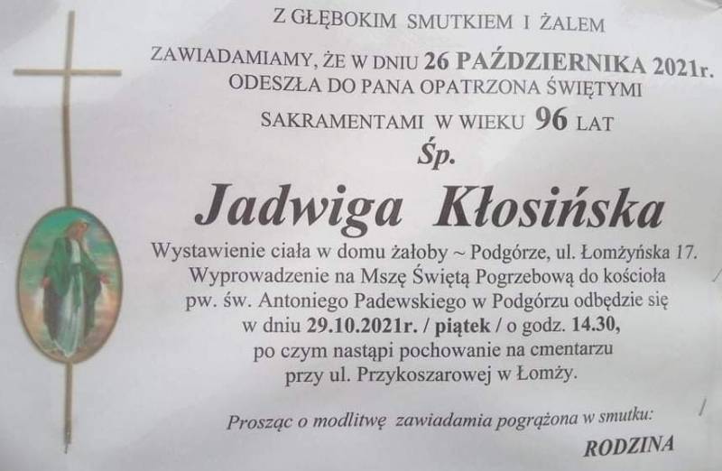 Jadwiga Kłosińska