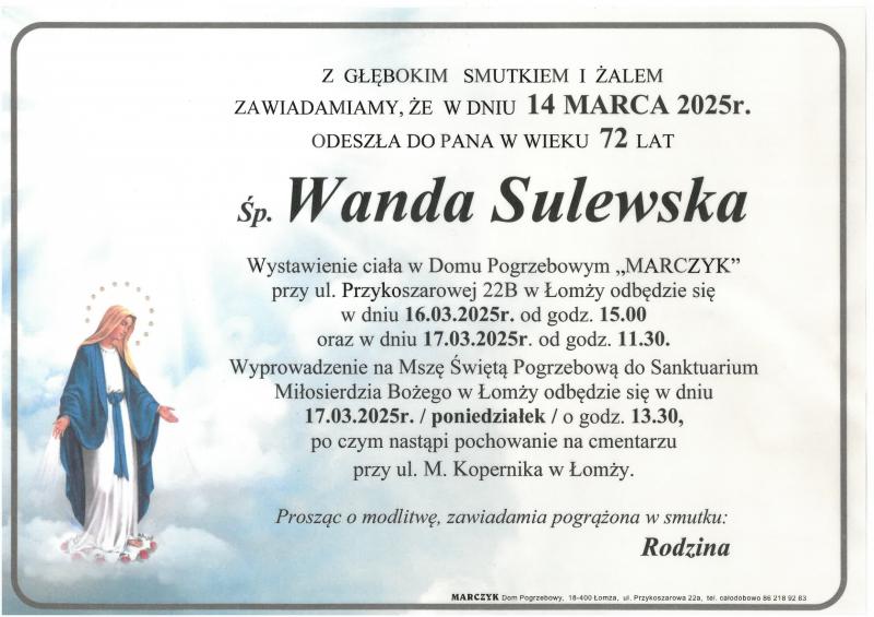 Wanda Sulewska