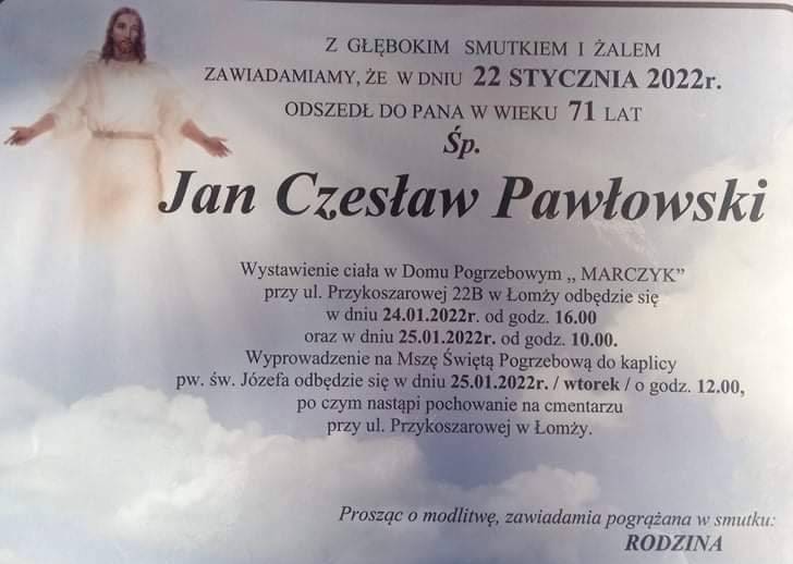Jan Czesław Pawłowski