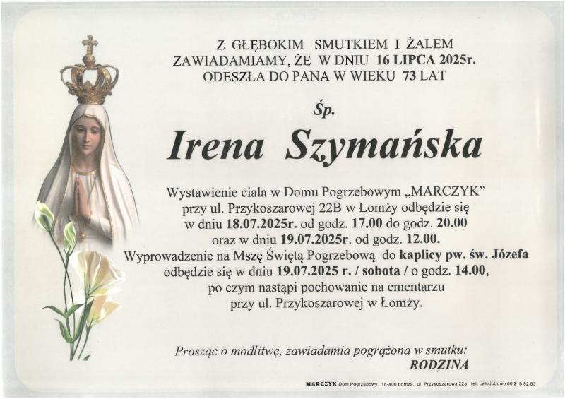Irena  Szymańska