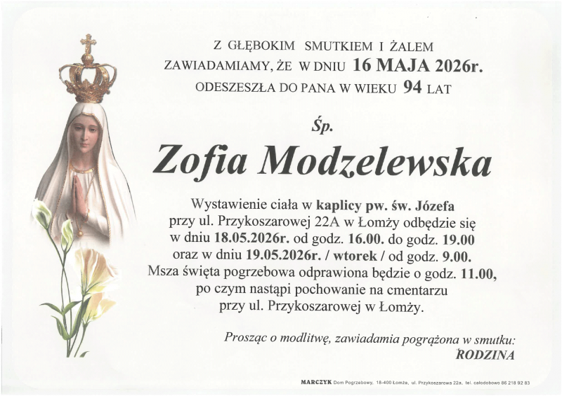 Zofia Modzelewska
