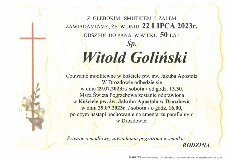 Witold Goliński
