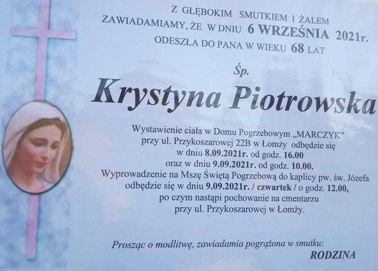 Krystyna Piotrowska