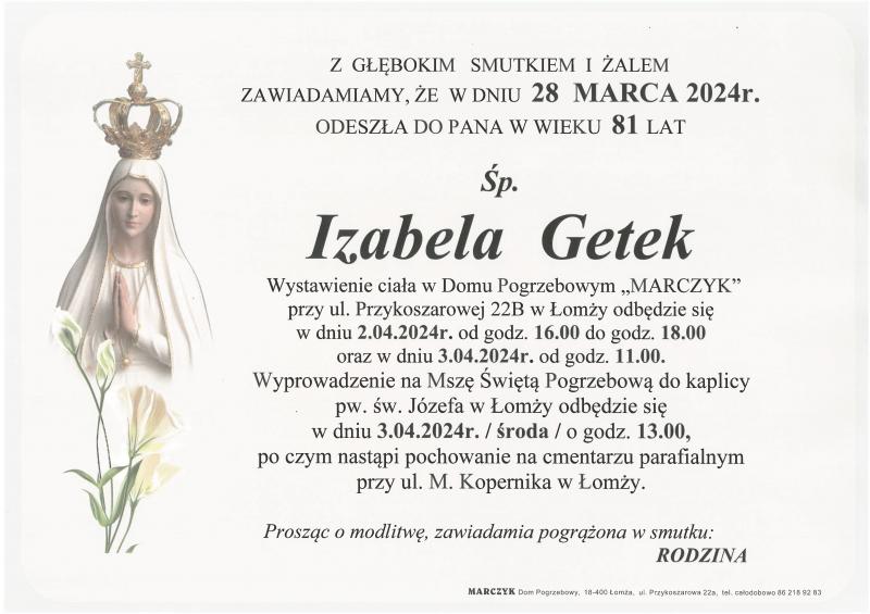 Izabela Getek