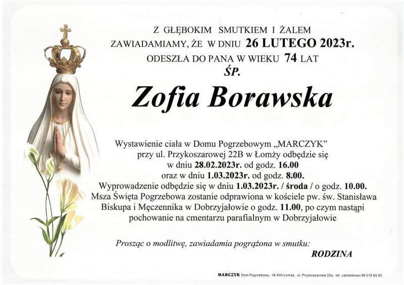 Zofia Borawska
