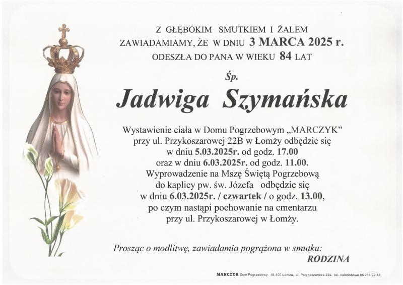 Jadwiga Szymańska